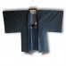 HAORI CLASSIQUE EN SOIE BLEUE, DOUBLÉ 007-175